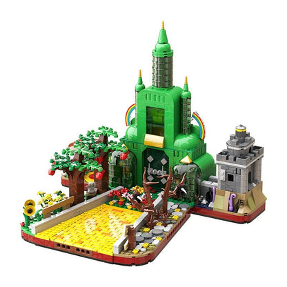 Emerald Fantasy Wizard City MOC Building Kit - 2