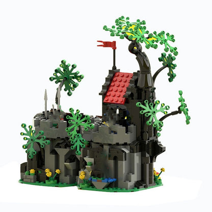 Enchanted Forest Wizard Home MOC Fantasy Architecture Building Kit - 1