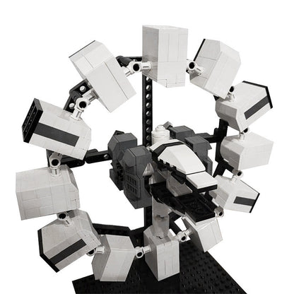 Endurance Style Spacecraft MOC Building Kit | Sci-Fi Capital Ship Model - 2