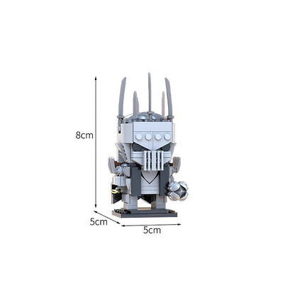 Epic Fantasy Ring Kingdom Heroes Brickheadz Building Kit | LEGO-Compatible MOC - 2