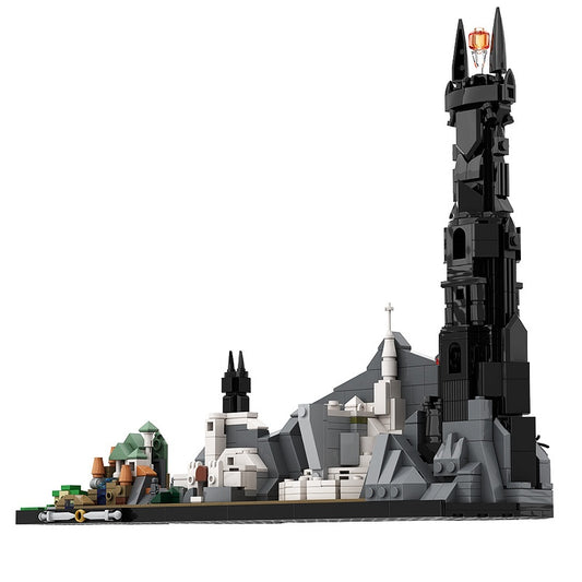 Epic Ring-inspired Realm Skyline Building Kit | LEGO-Compatible MOC - 2