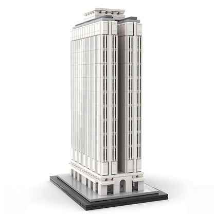 Equitable Building NYC 1:800 Scale Building Kit | LEGO-Compatible MOC - 1