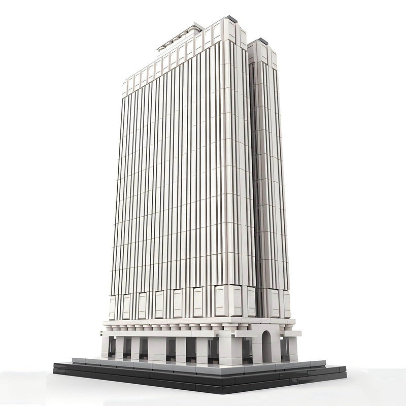 Equitable Building NYC 1:800 Scale Building Kit | LEGO-Compatible MOC - 2