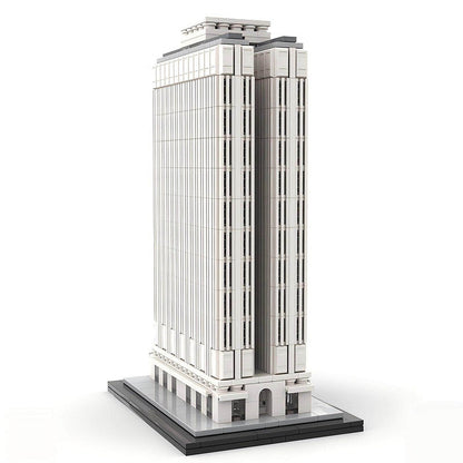 Equitable Building NYC MOC Building Kit | 1:800 Historic Skyscraper Model - 1