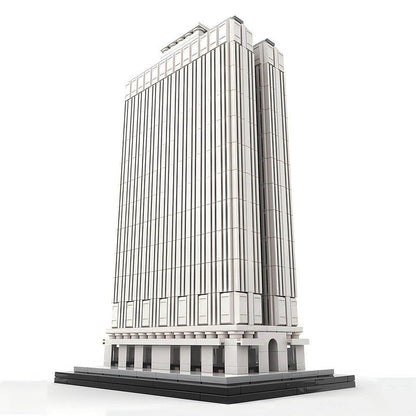 Equitable Building NYC MOC Building Kit | 1:800 Historic Skyscraper Model - 2