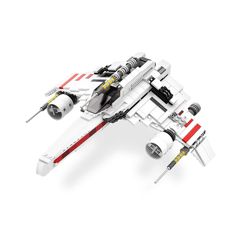 Escort Wing Starfighter Building Kit | LEGO-Compatible MOC - 1