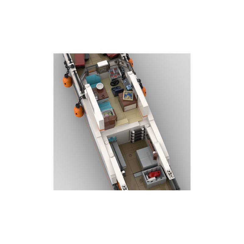 Expedition Yacht Building Kit | Compatible MOC - 5
