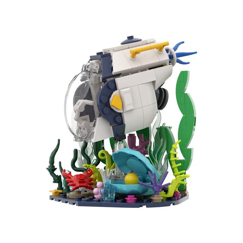 Exploration Submersible MOC Building Kit | Sci-Fi Underwater Vehicle - 5