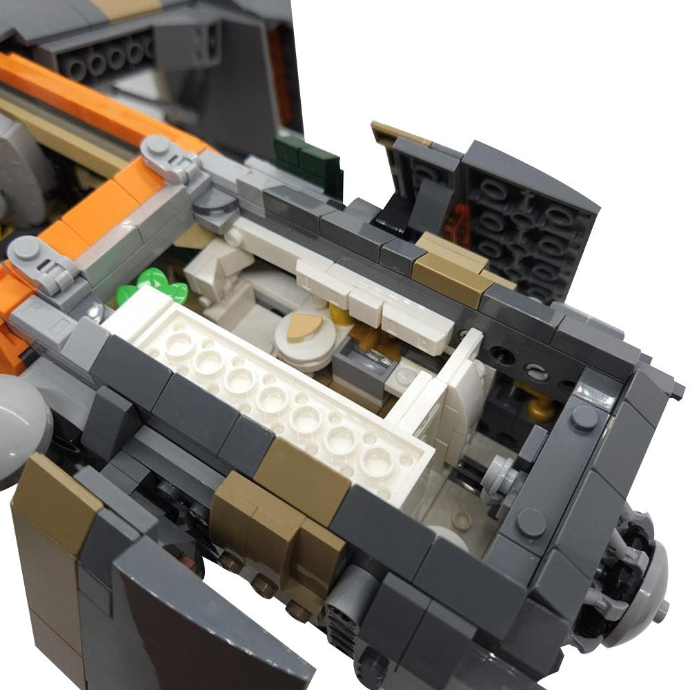 Explorer One Spaceship Building Kit | LEGO-Compatible MOC - 5