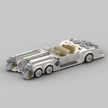 Extraordinary Gentleman Steampunk Car Building Kit | LEGO-Compatible MOC - 1
