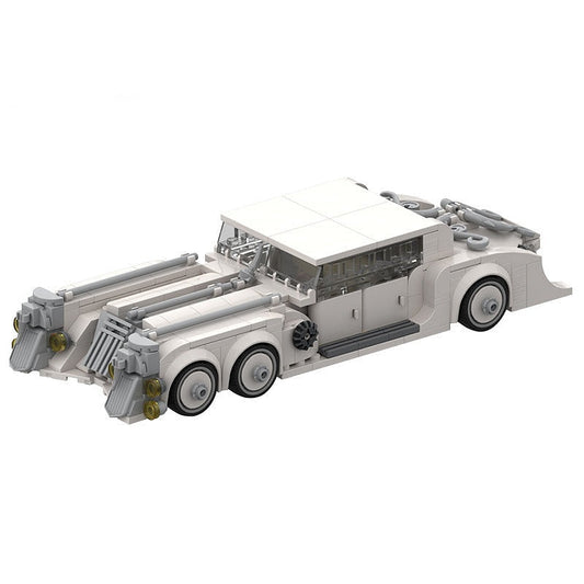 Extraordinary Gentleman Steampunk Car MOC Building Kit | Vintage Vehicle - 1