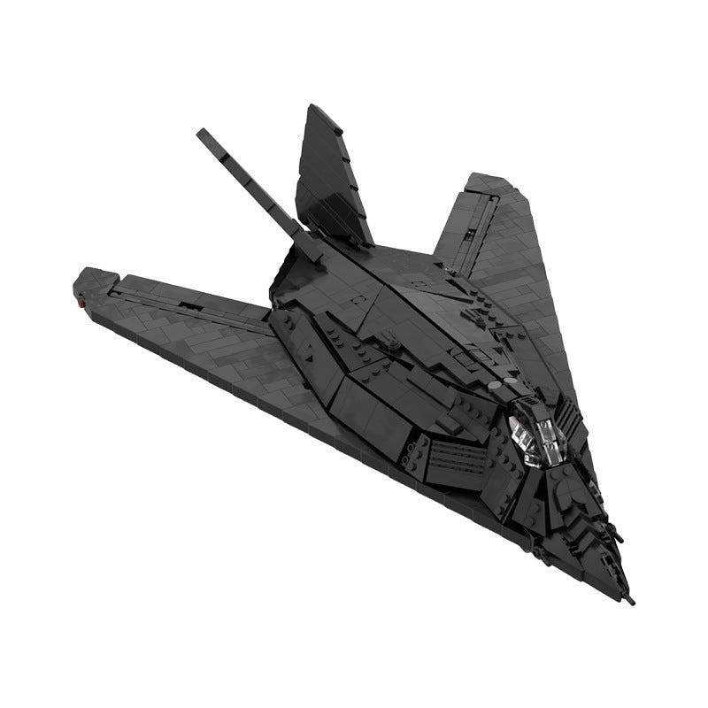 F-117 Nighthawk Stealth Aircraft MOC Building Kit - 2