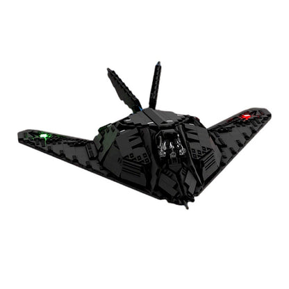 F-117 Nighthawk Stealth Aircraft MOC Building Kit - 5