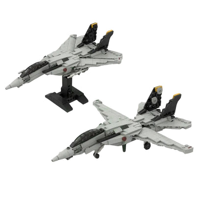 F-14 Variable-Sweep Fighter Jet 1:70 Scale MOC Building Kit - 1