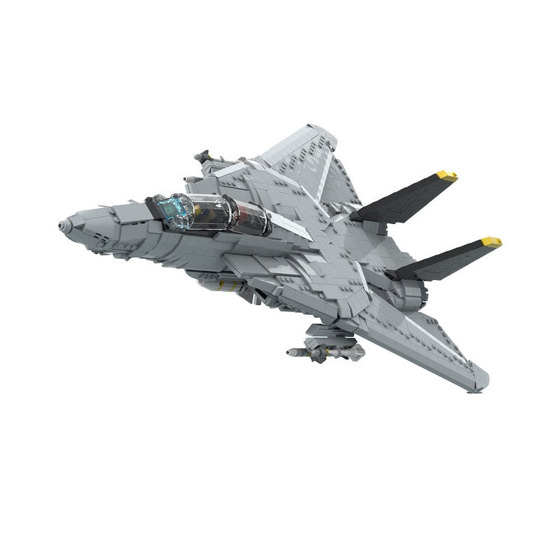F-14D Super Tomcat Fighter Jet MOC Building Kit | Supersonic Aircraft - 2