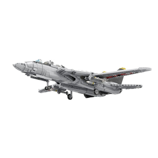 F 14D Super Tomcat Supersonic Fighter Building Kit | LEGO-Compatible MOC - 1