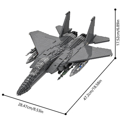 F-15 Air Superiority Fighter MOC Building Kit - 4