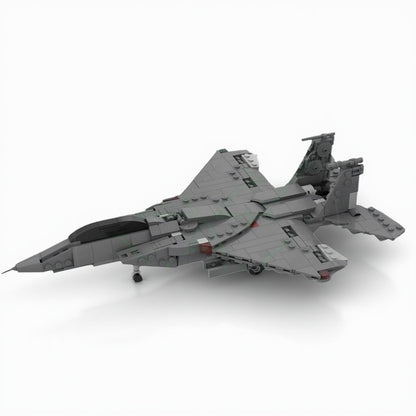 F-15E Twin-Engine Fighter Jet 1:70 MOC Building Kit - 1