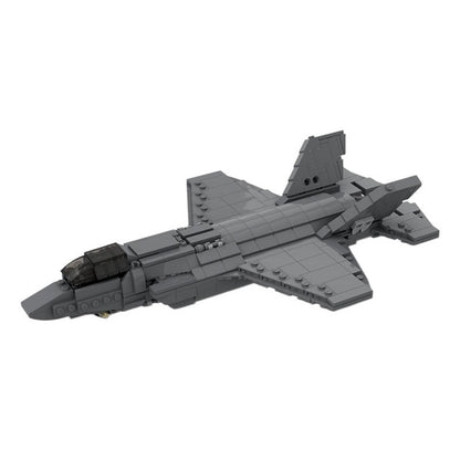 F-35 Lightning II MOC Fighter Jet Building Kit | 1:50 Scale Aircraft Model - 2