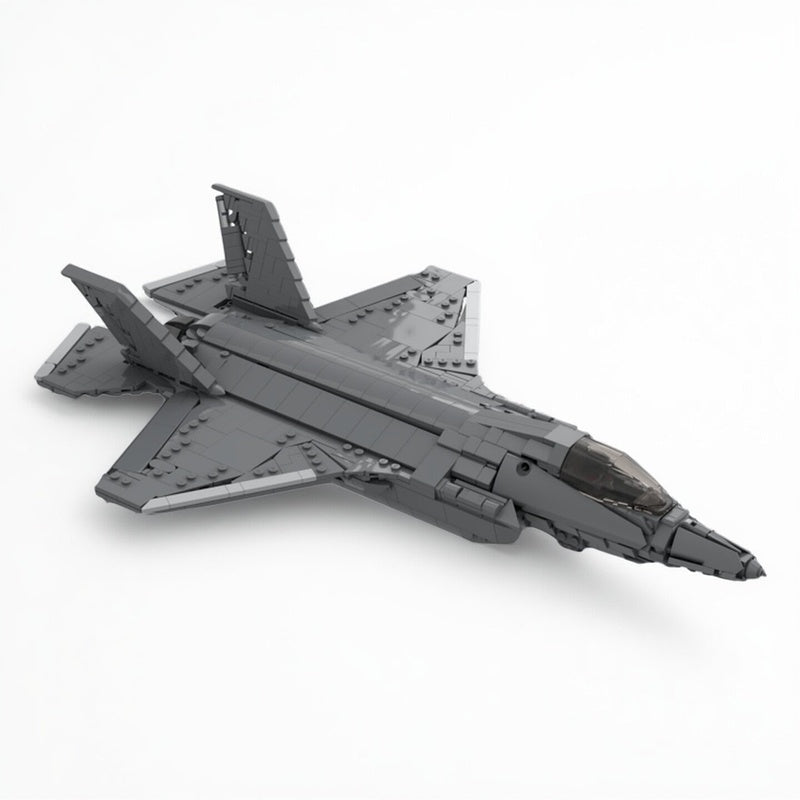 F-35A Stealth Fighter MOC Building Kit | 1:35 Scale - 1