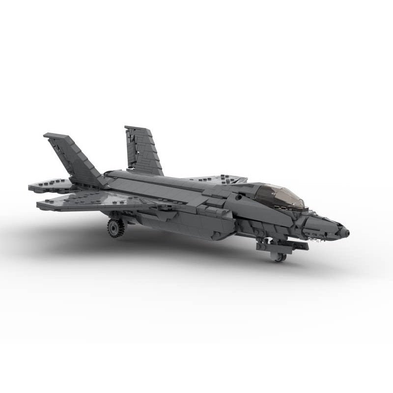 F-35A Stealth Fighter MOC Building Kit | 1:35 Scale - 3