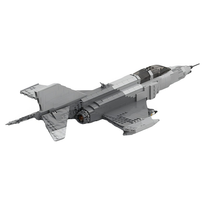 F-4G Wild Weasel Electronic Warfare Fighter Jet MOC Building Kit - 2