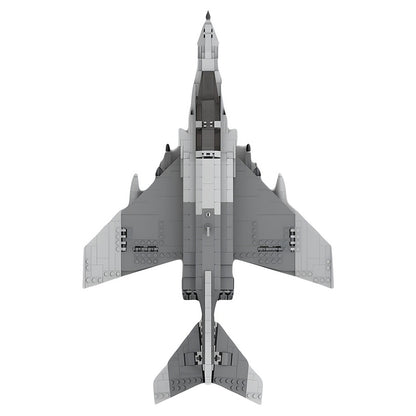 F-4G Wild Weasel Electronic Warfare Fighter Jet MOC Building Kit - 3