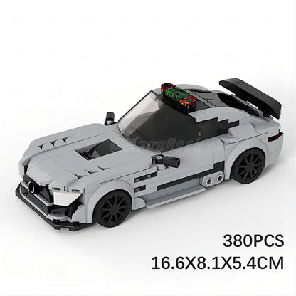 F1 Inspired Safety Car Building Kit | LEGO-Compatible MOC - 6