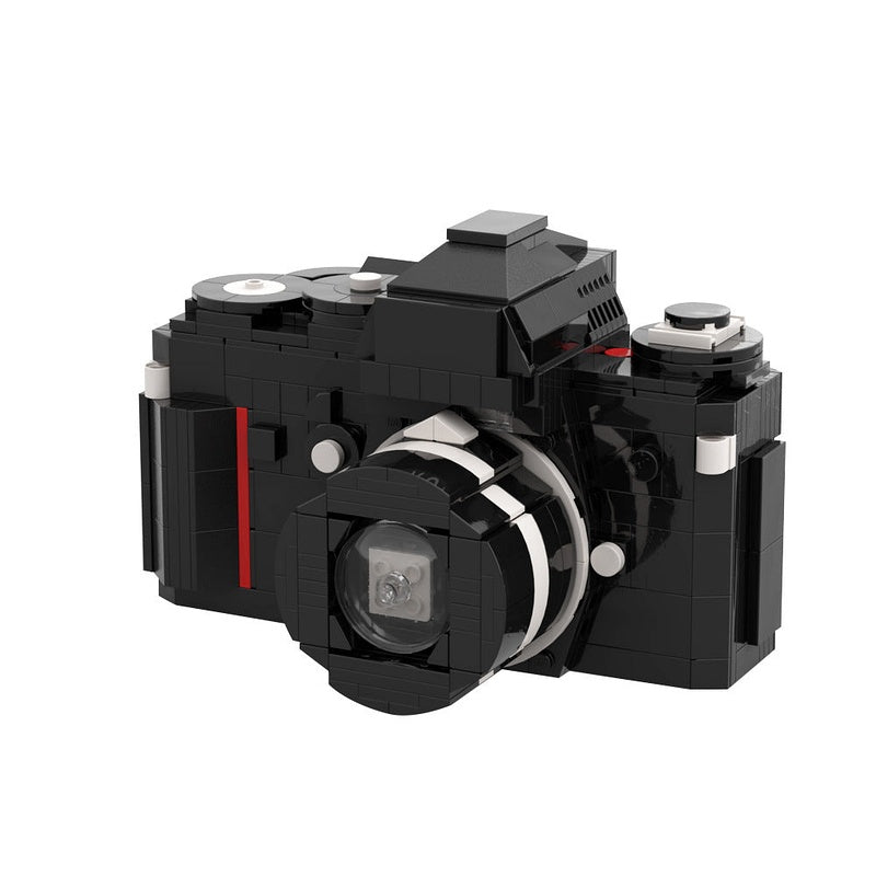 F3 35mm SLR Camera MOC Building Kit | Vintage Photography Display Model - 1