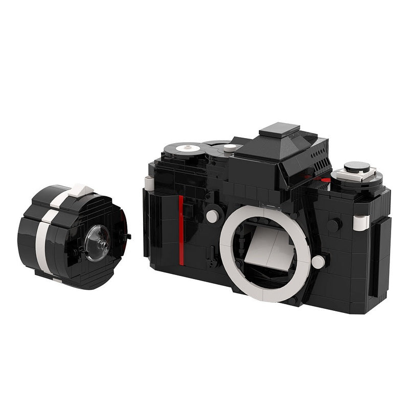 F3 35mm SLR Camera MOC Building Kit | Vintage Photography Display Model - 3