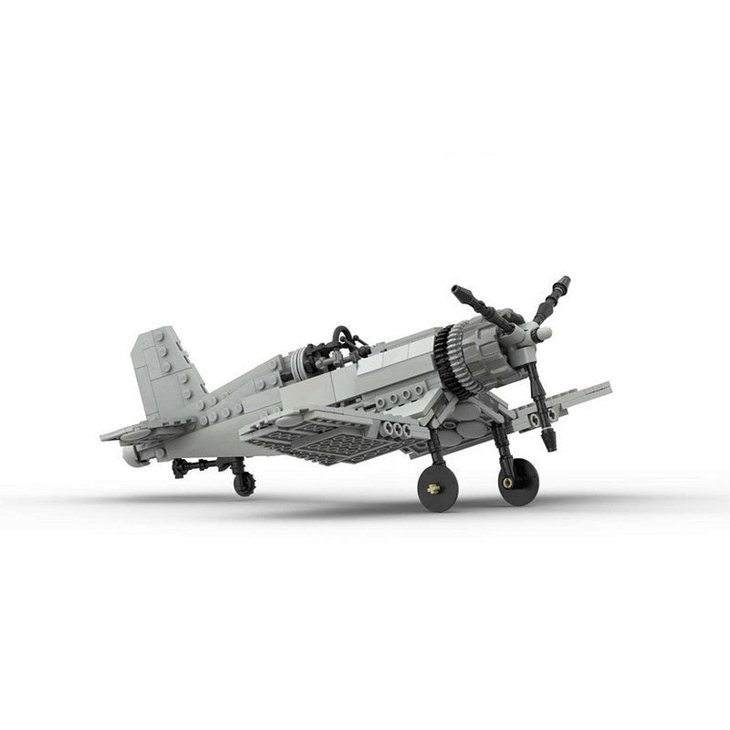 F4U Corsair Fighter MOC Building Kit | WWII Aircraft Model - 1