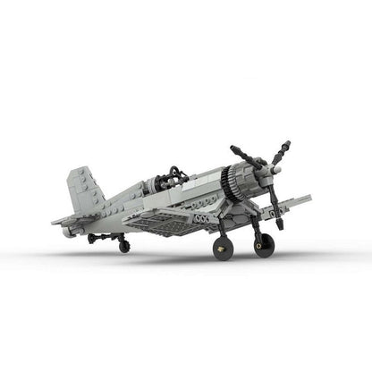 F4U Corsair Fighter MOC Building Kit | WWII Aircraft Model - 1