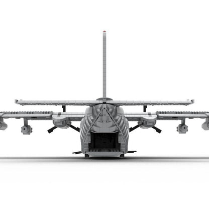 Fairchild C-123K Provider Transport Aircraft MOC Building Kit | 1:35 Scale Model - 3