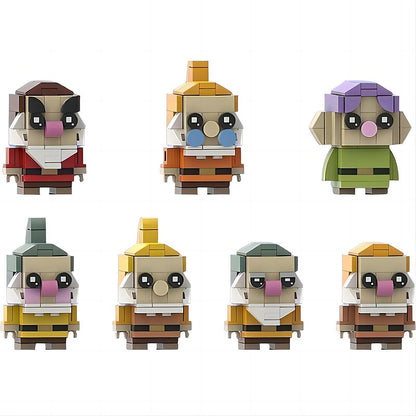 Fairy Tale Princess BrickHeadz Building Kit | LEGO-Compatible MOC - 3