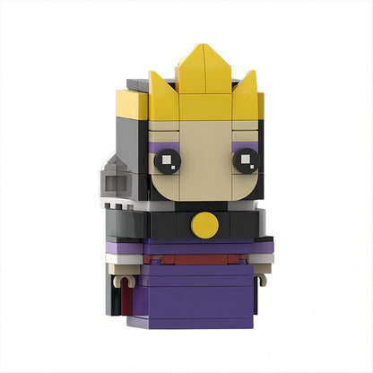 Fairy Tale Princess BrickHeadz Building Kit | LEGO-Compatible MOC - 7