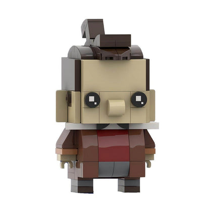 Fairytale Princess & Cursed Beast BrickHeadz Building Kit | LEGO-Compatible MOC - 7