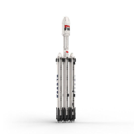 Falcon 9 Building Kit | 1:110 Scale | LEGO-Compatible MOC - 1