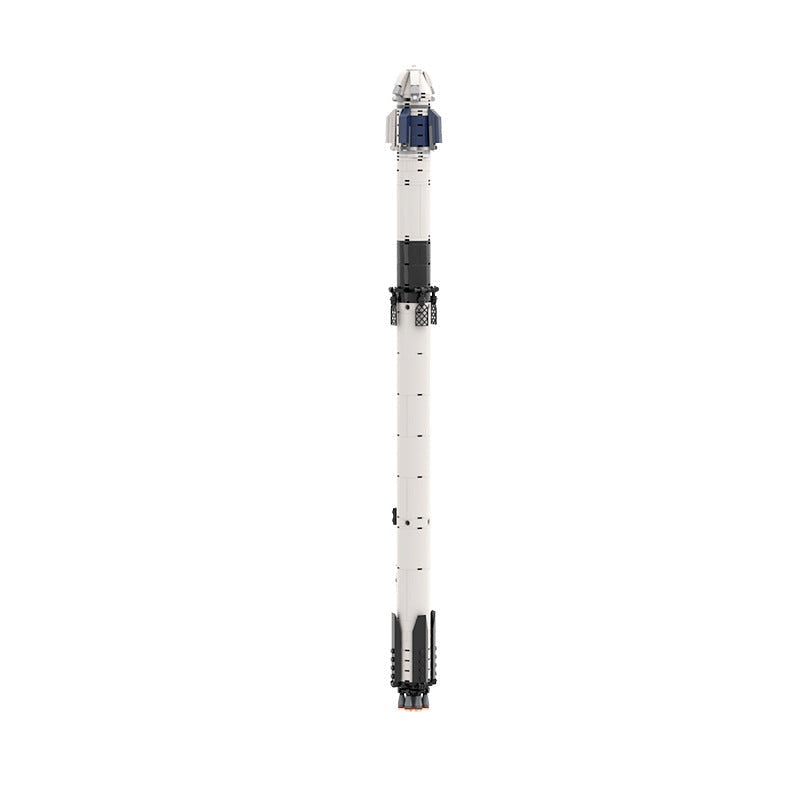 Falcon 9 MOC Rocket Launch Tower Building Kit | 1:110 Scale Model - 2