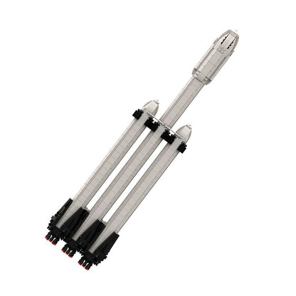 Falcon Heavy Rocket MOC Building Kit | Spacecraft Display Model - 1