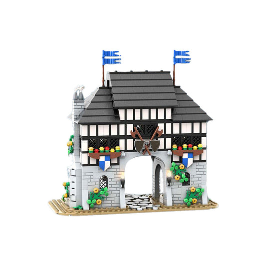 Falcon's Keep Building Kit | LEGO-Compatible MOC - 1