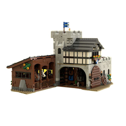 Falcon's Stable Building Kit  | LEGO-Compatible MOC - 1