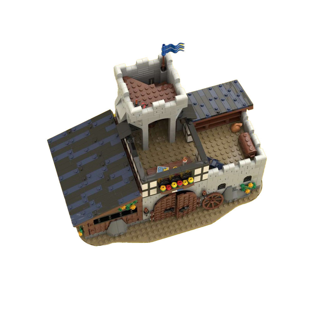 Falcon's Stable Building Kit  | LEGO-Compatible MOC - 2