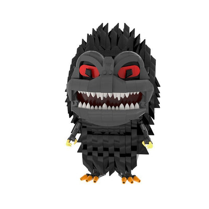 Fanged Alien Monster MOC Building Kit | Furry Horror Creature Model - 1