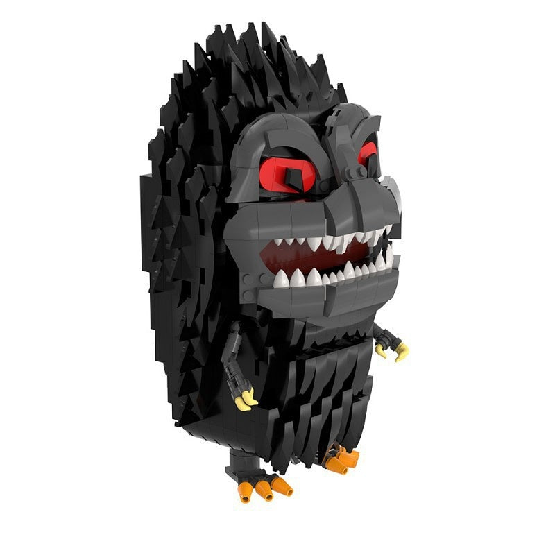 Fanged Alien Monster MOC Building Kit | Furry Horror Creature Model - 4