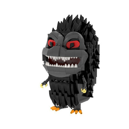 Fanged Alien Monster MOC Building Kit | Furry Horror Creature Model - 5