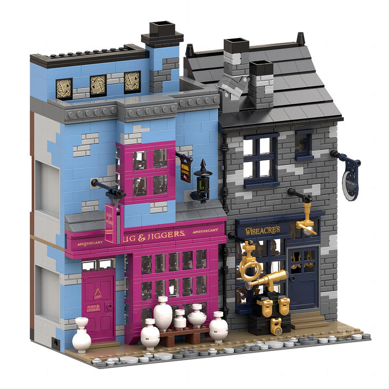 Fantasy Apothecary Shop MOC Building Kit | Magical Storefront Model - 2