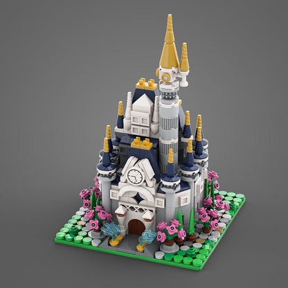 Fantasy Castle MOC Building Kit | Medieval Fortress Architecture Model - 2