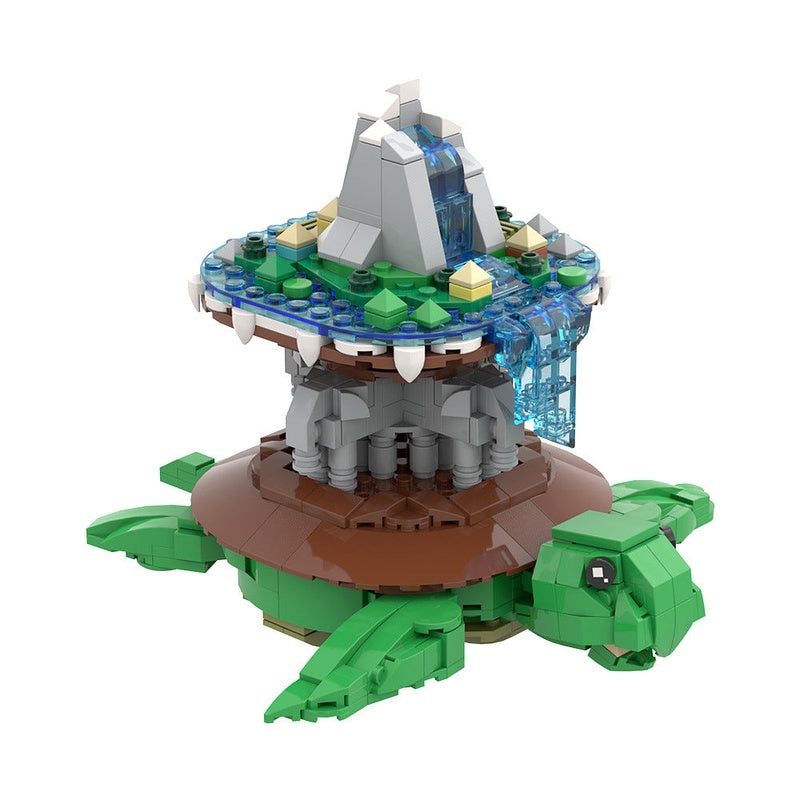 Fantasy Disc-Shaped World MOC Building Kit - 1