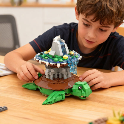 Fantasy Disc-Shaped World MOC Building Kit - 4