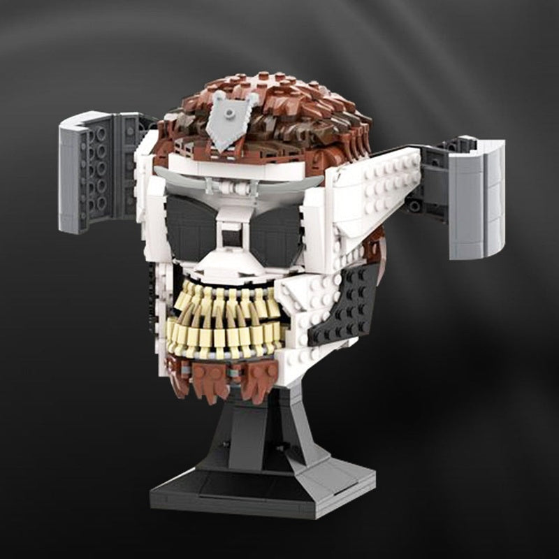 Fantasy General Helmet MOC Character Display Building Kit - 2